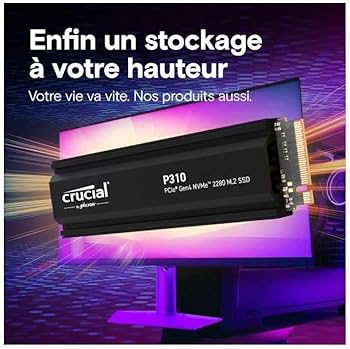 Amazon | Crucial P310 - SSD - 2TB - 内蔵型 - M.2 2280 - PCIe 4.0