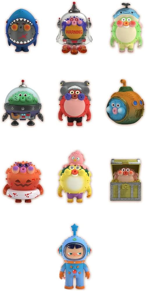 Amazon.com: HIDDEN WOOO x CHUBBY FAMILY CHUBBYPOPO Ocean Series