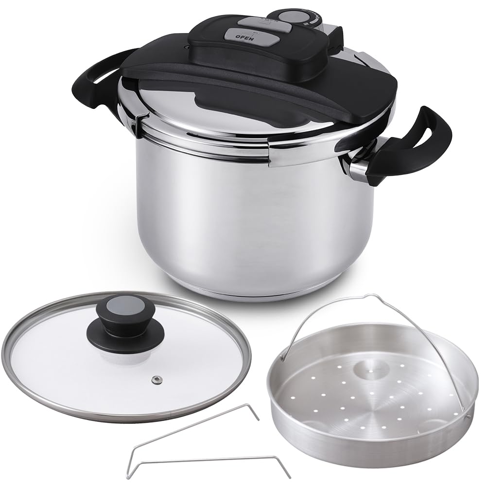 Amazon｜【光熱費節約・時短】アイリスオーヤマ 圧力鍋 6.0L IH ガス