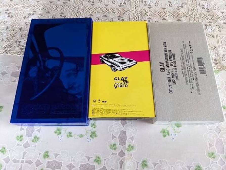 Amazon.co.jp: GLAY ビデオ3本 GLAY3 GLAY BOOTLEG VIDEO サバイバル