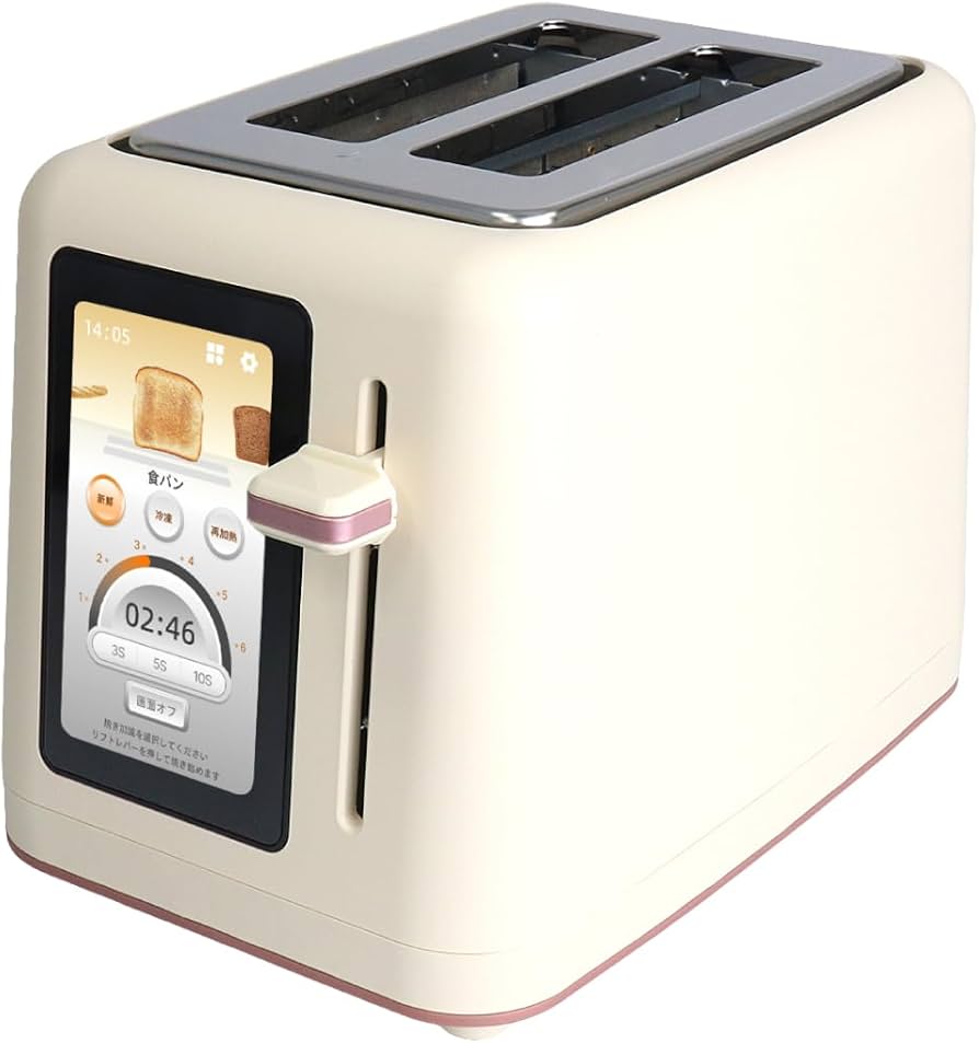 Amazon | TOASTY タッチパネル式 ポップアップトースター ｜ 簡単操作