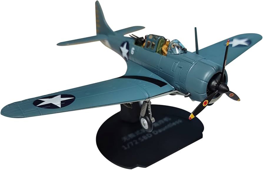 Amazon | 2023 合金製 SBD ドーントレス 潜水爆撃機 航空機模型 1/72