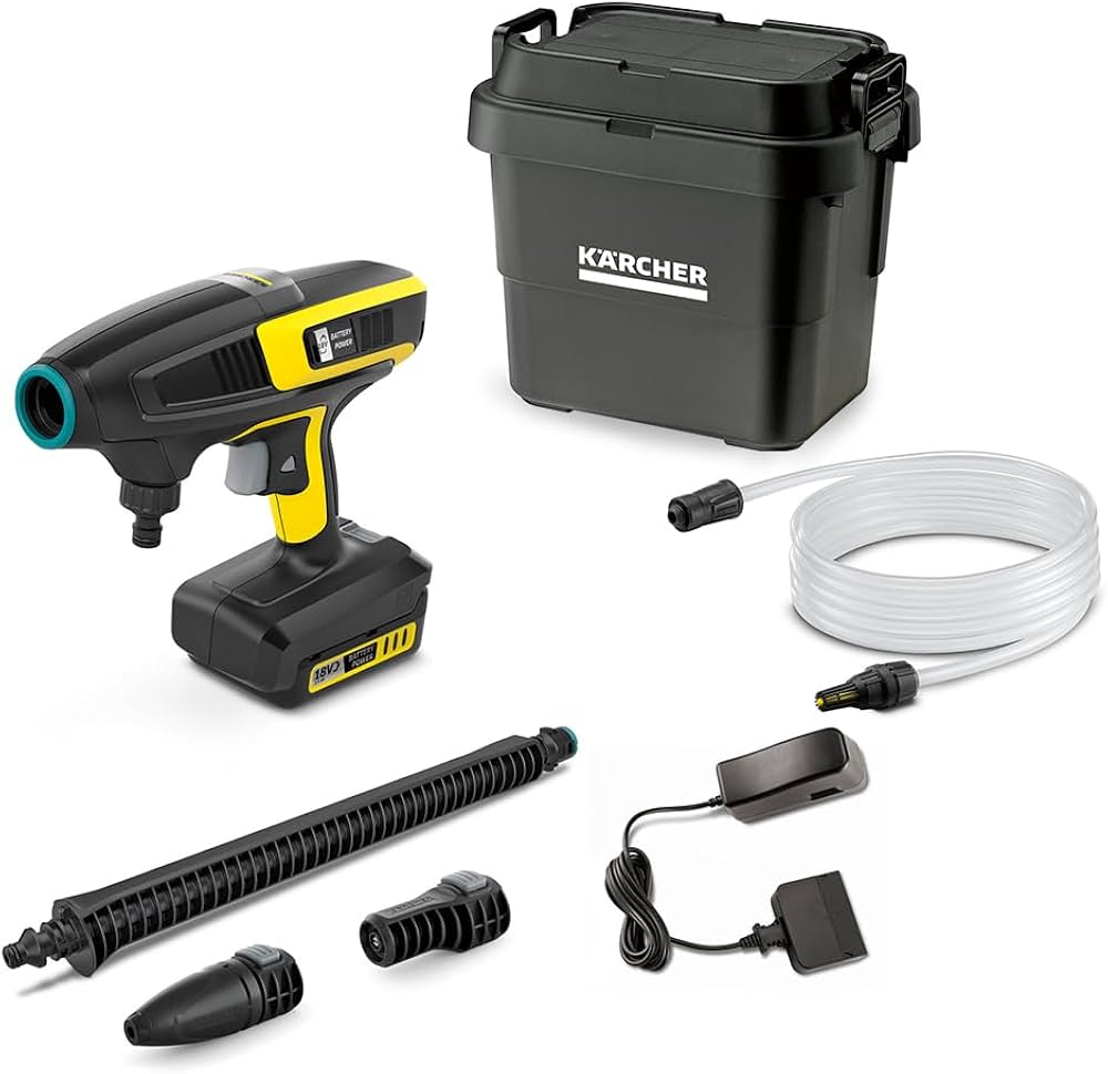 Amazon | ケルヒャー(KARCHER) モバイル高圧洗浄機 KHB 6 バッテリー