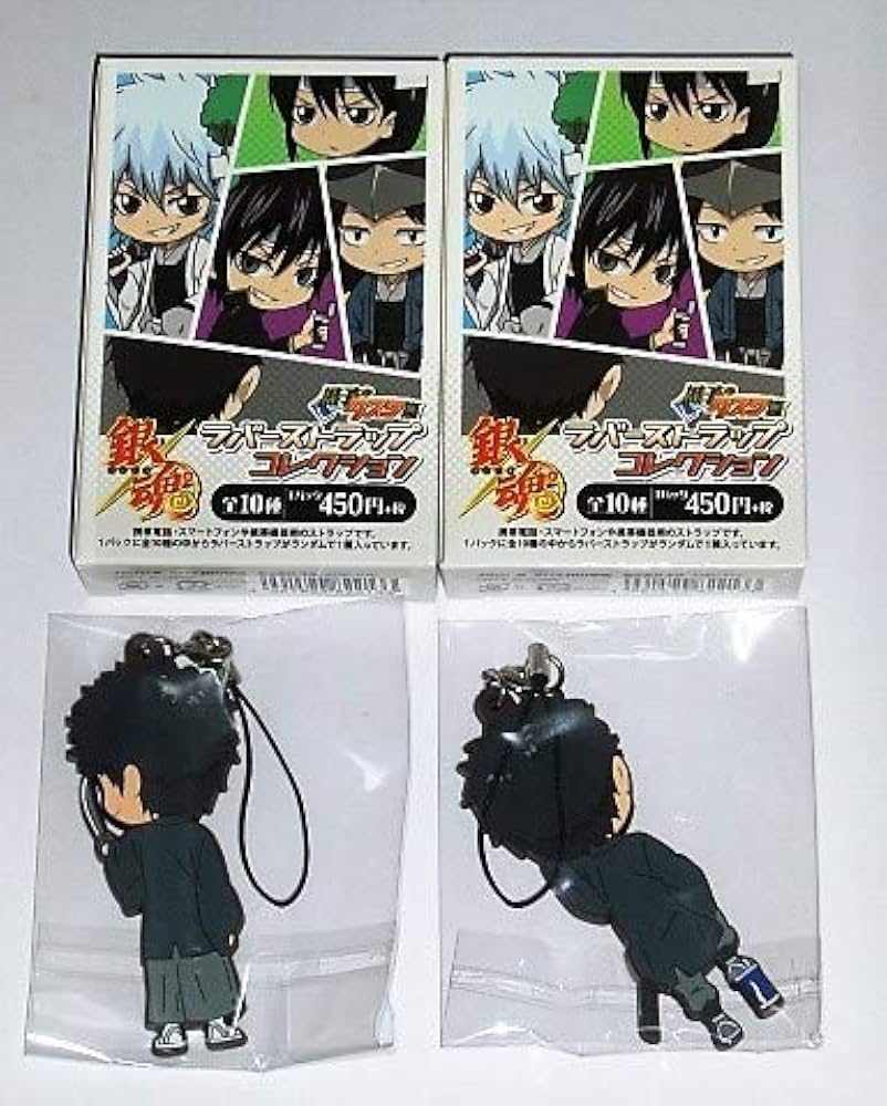 Amazon.co.jp: 銀魂 ラバーストラップコレクション 黒子のタスケ篇