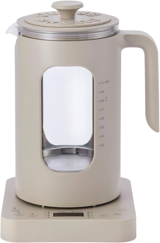 Amazon | BRUNO ブルーノ 温度調節 マルチケトル ウォームグレー