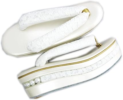 Amazon | 草履バッグセット レース パール 白 ホワイト フリー 振袖