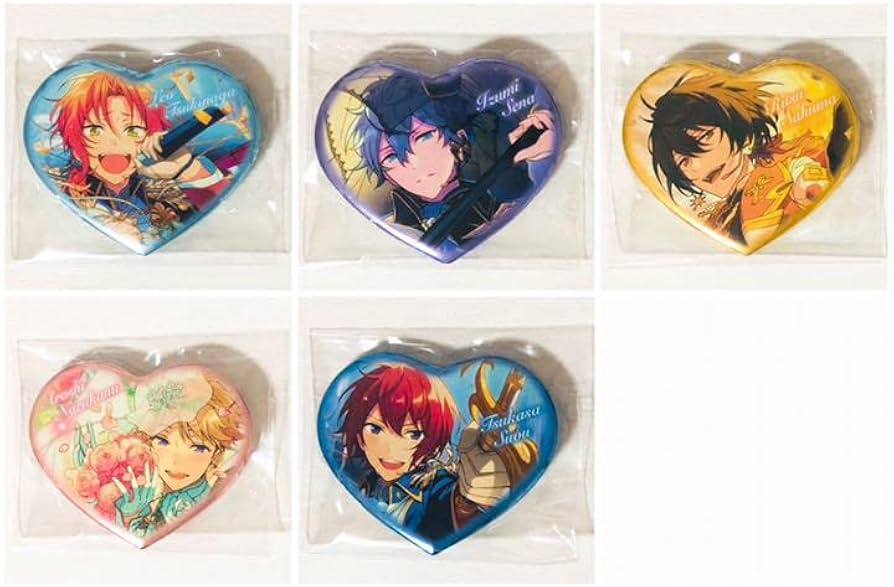 七ツ森実 ホワイトデー ハート缶バッジ 20点 ときメモ GS4 七ツ森実