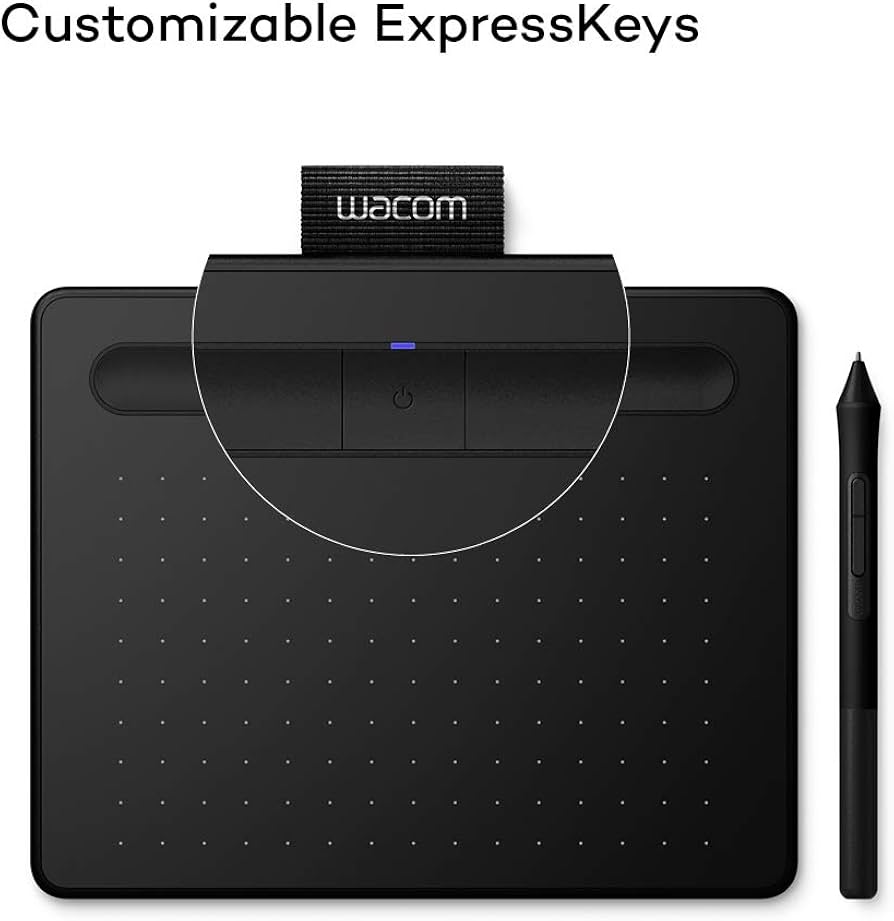 Amazon | Wacom Intuos Bluetooth付き小型ペンタブレット - ブラック