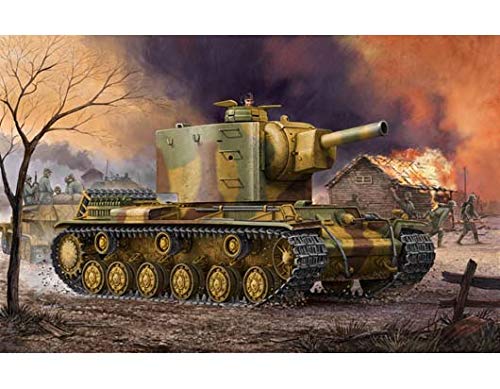 Amazon.co.jp: トランペッター 1/35 ドイツ軍 KV-II重戦車改 Pz