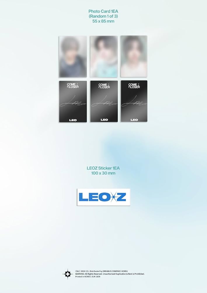 Amazon.co.jp: LEO - Come Closer EP アルバム [韓国盤] : ホーム