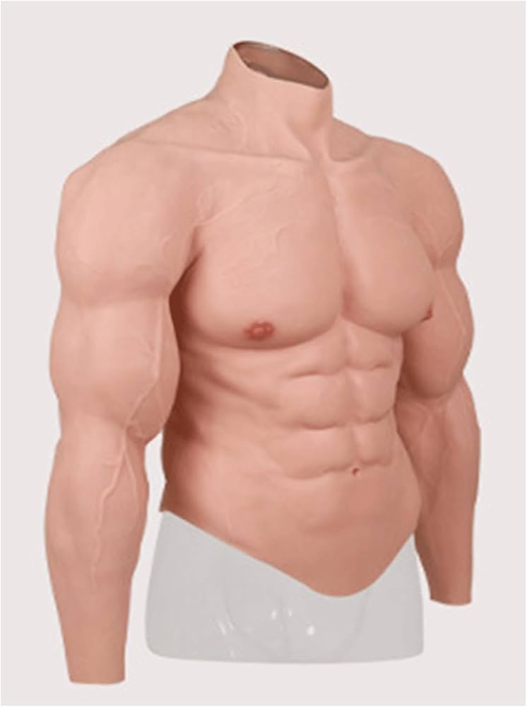 Amazon.co.jp: 筋肉スーツ 男性用 シリコン筋肉スーツ 偽筋肉服