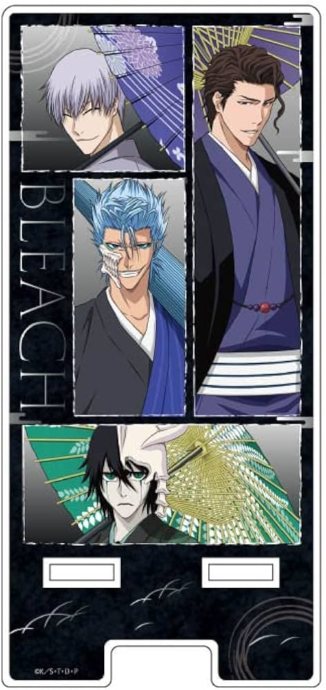 Amazon.co.jp: BLEACH 02 藍染惣右介&市丸ギン&ウルキオラ&グリム