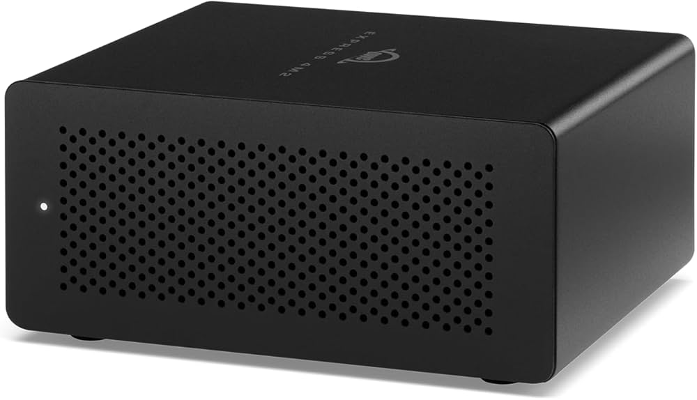 OWC Express 4M2 4-Slot M.2 NVMe SSD Enclosure without SoftRaid
