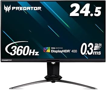 Amazon.co.jp: Acer ゲーミングモニター Predator X25bmiiprzx 24.5