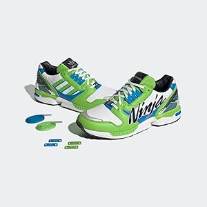 adidas ZX 8000 Ø27 Ayakkabı, Yarı Güneş Yeşili/Yarı Güneş Yeşili
