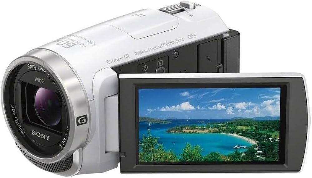 Amazon.co.jp: SONY Camcorder HDR-CX675, 32 GB, 30x Optical, White
