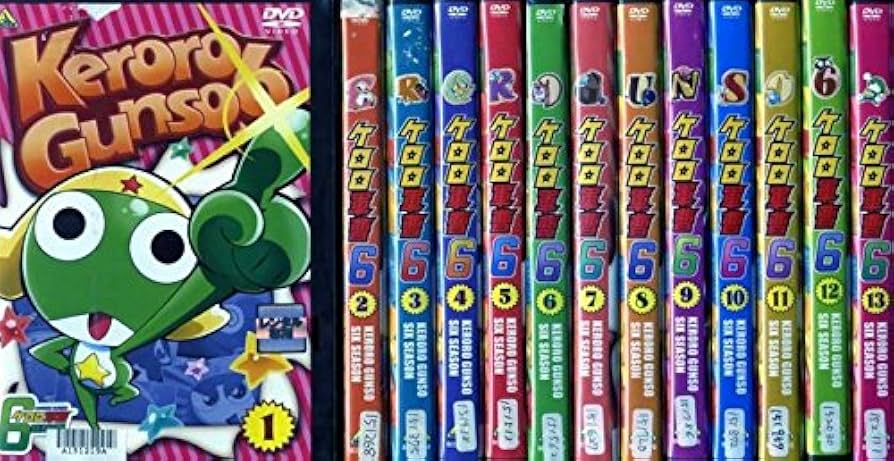 Amazon.co.jp: ケロロ軍曹 6thシーズン [レンタル落ち] 全13巻セット