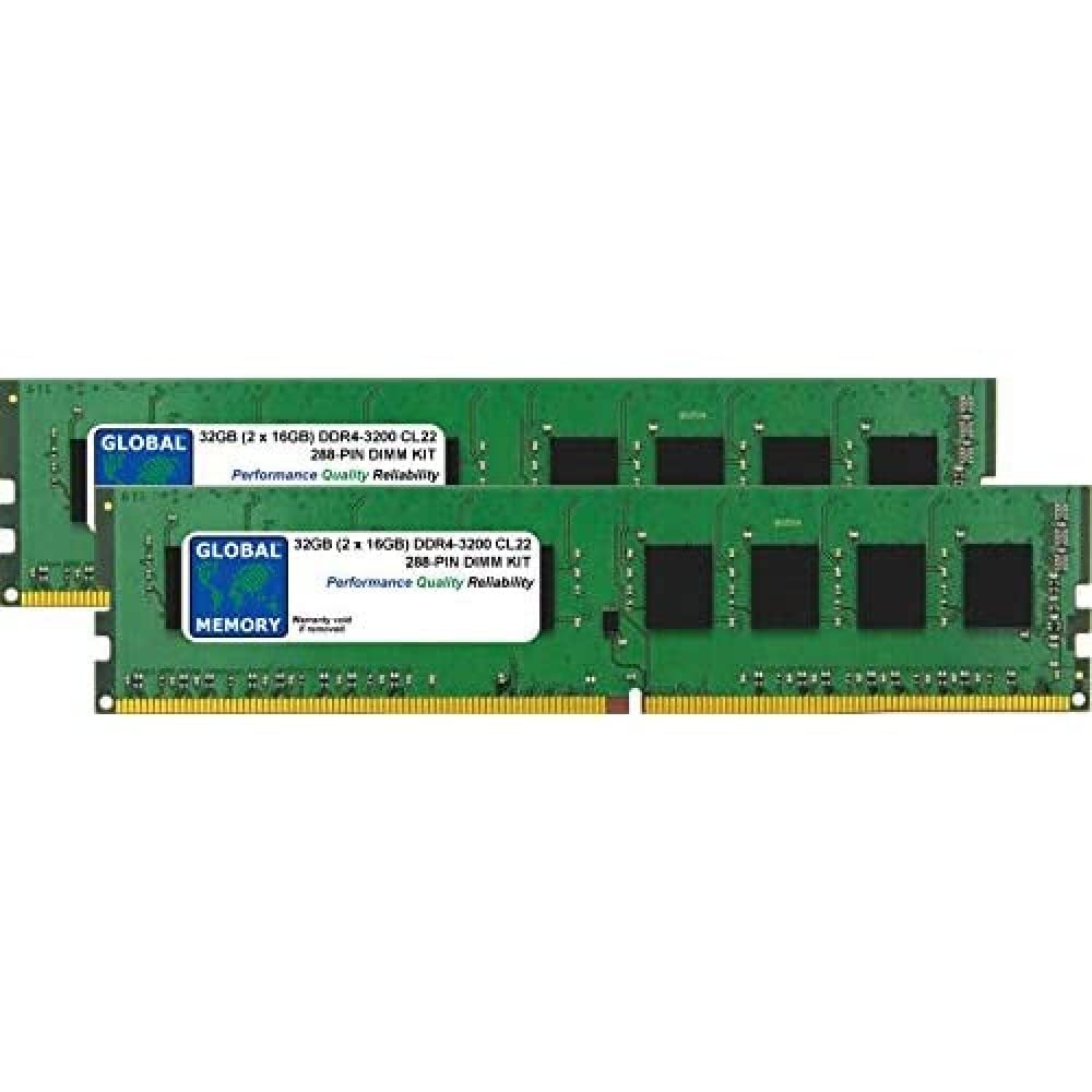 Amazon.co.jp: 32GB (2 x 16GB) DDR4 3200MHz PC4-25600 288ピン DIMM