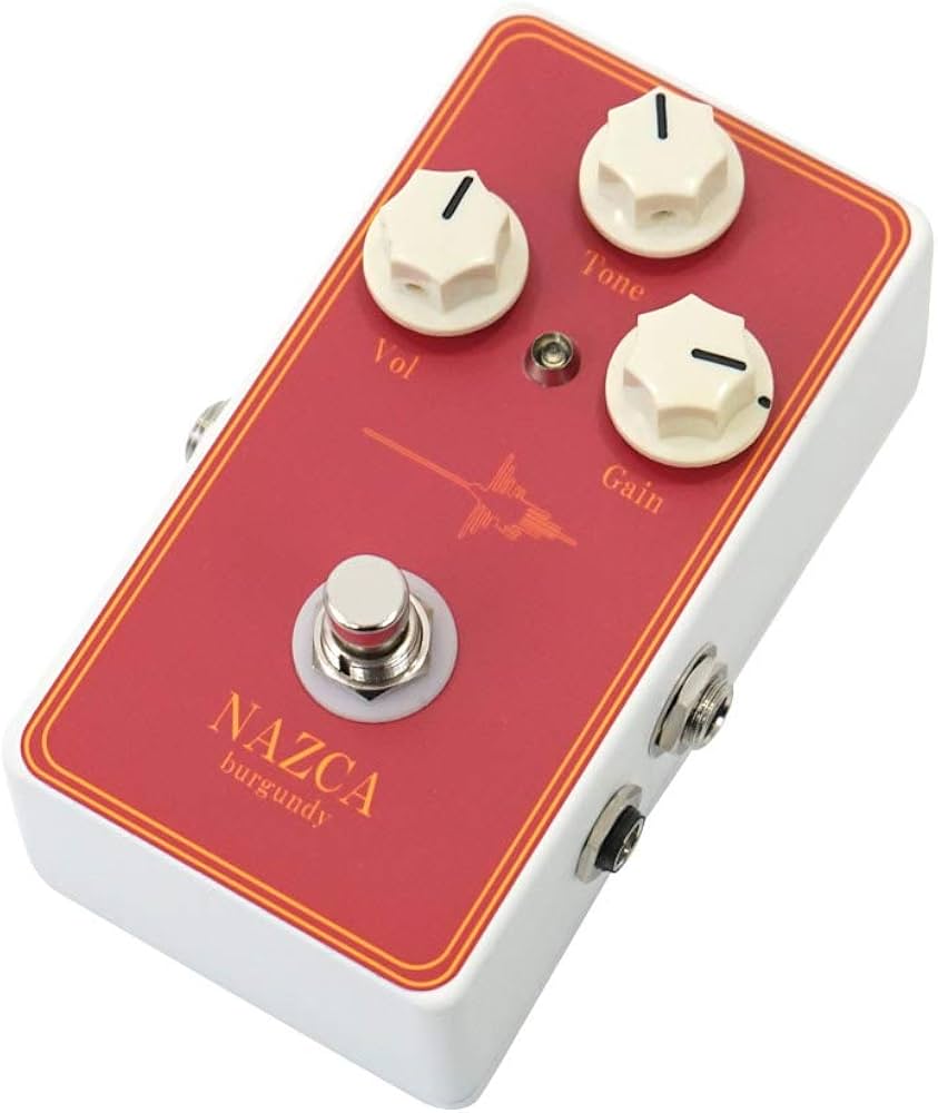 Amazon | NAZCA burgundy ギターエフェクター オーバードライブ