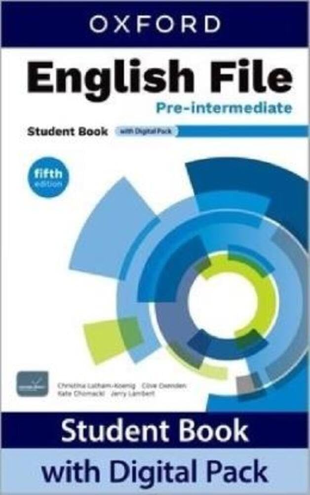 English file 5th edition pre-intermediate; student's book with