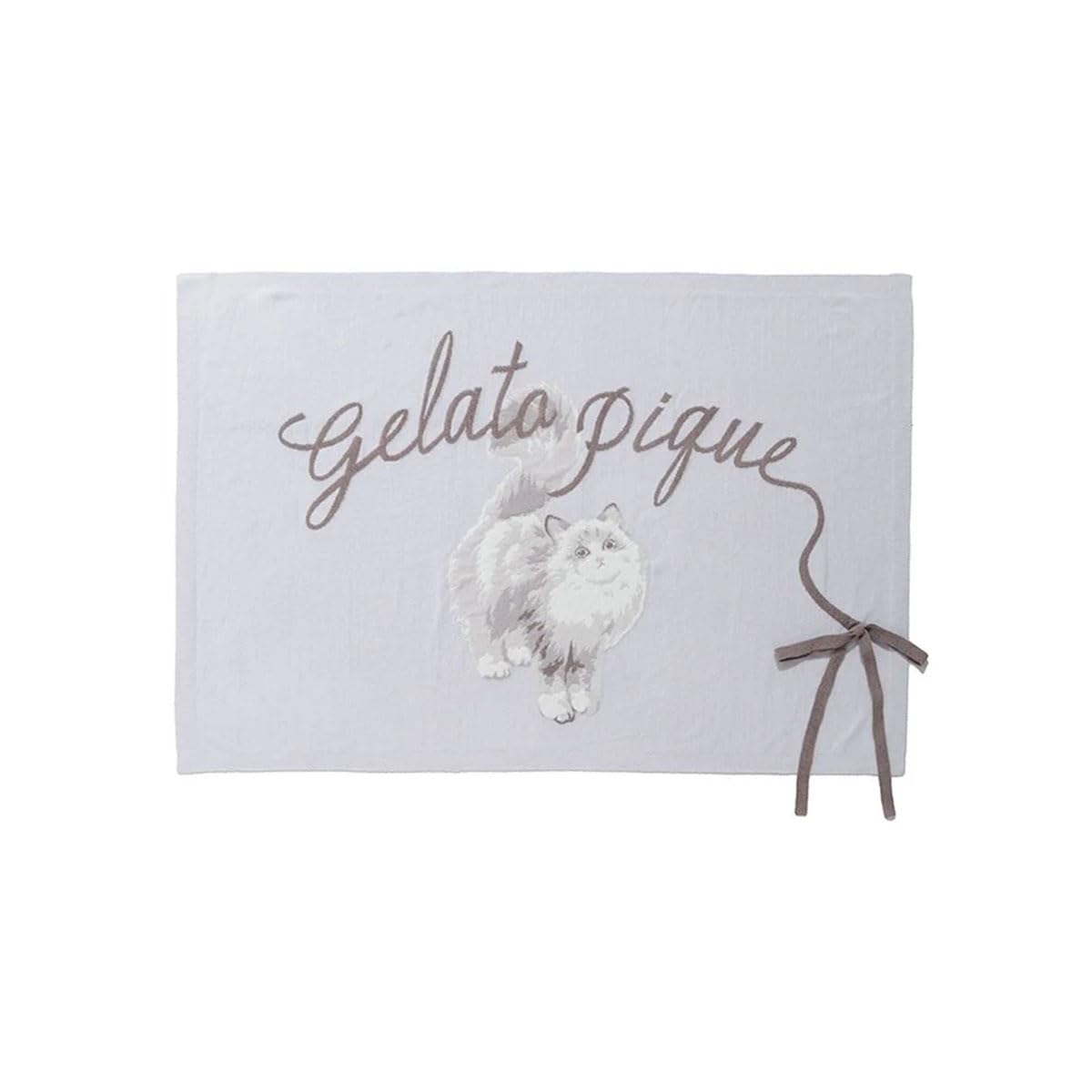 Amazon｜ジェラートピケ CATジャガードブランケット ジェラピケ gelato