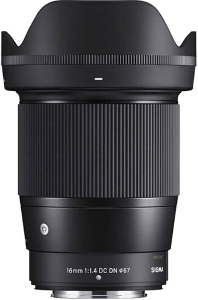 Amazon.com: Sigma 16mm f/1.4 DC DN Contemporary Lens for Nikon Z