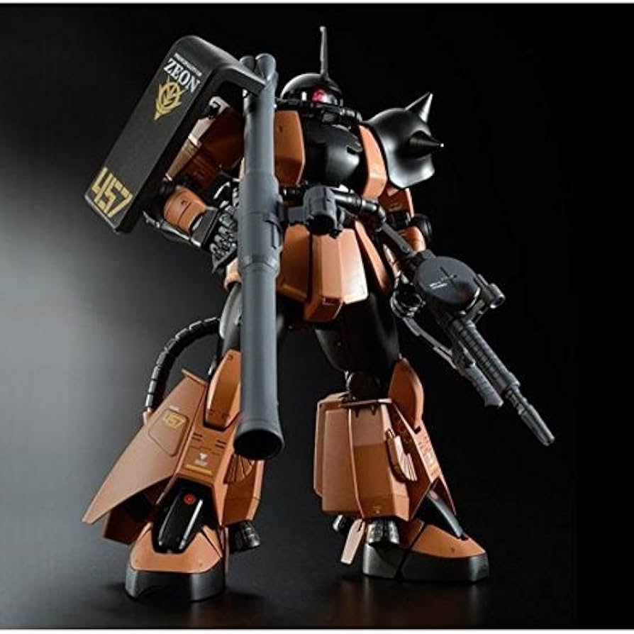 Amazon.com: Bandai Hobby MG 1/100 MS-06R-2 Galax Bee Hazard Zaku