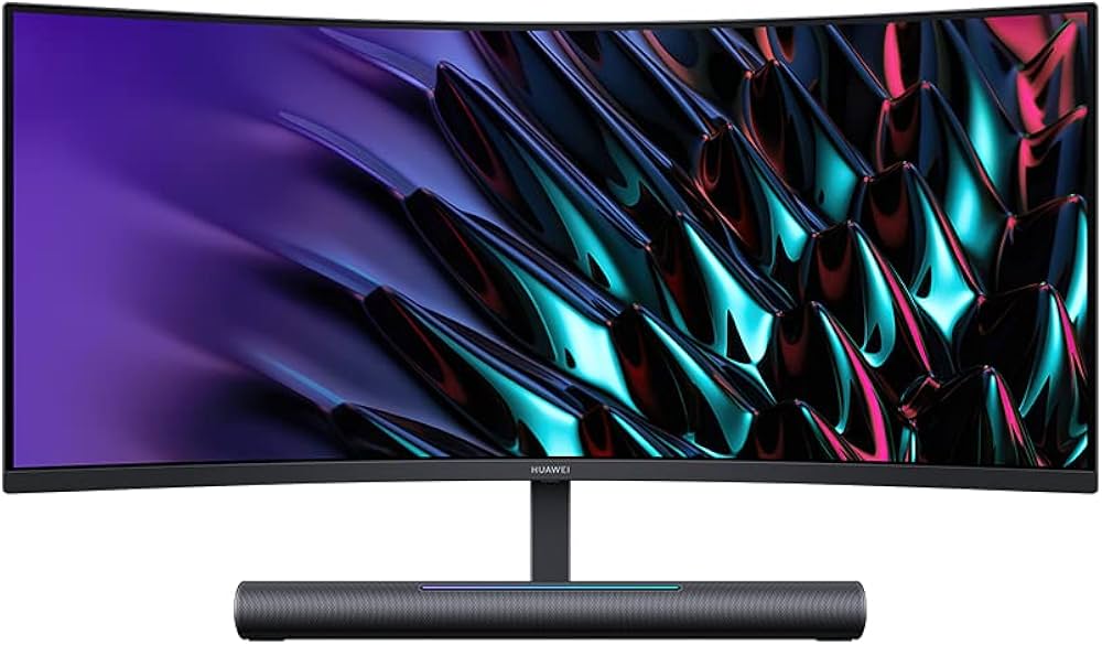 HUAWEI MateView GT, 34 inch gebogen gaming monitor met soundbar