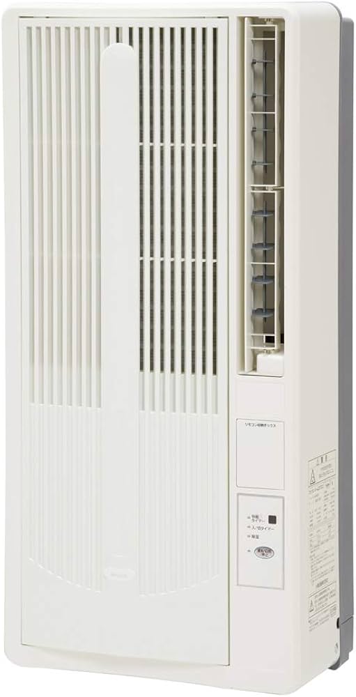 Amazon | コイズミ 窓用エアコン 洗える熱交換器 ホワイト KAW-1911/W