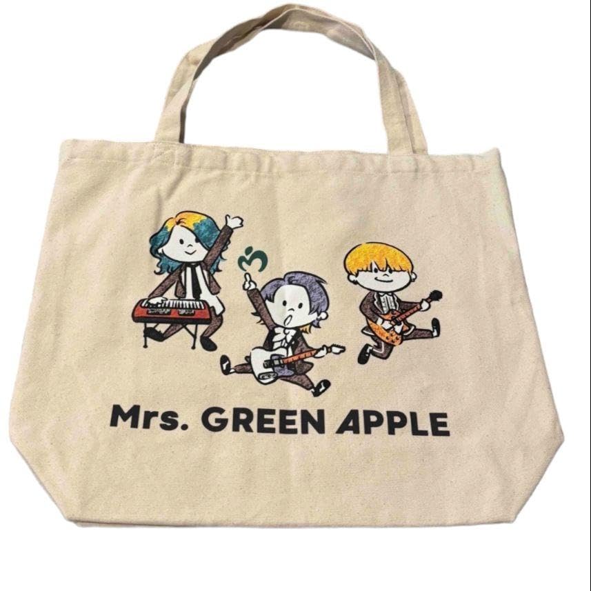 Amazon.co.jp: Mrs. GREEN APPLE トートバッグ ゼンジン ライブ : おもちゃ