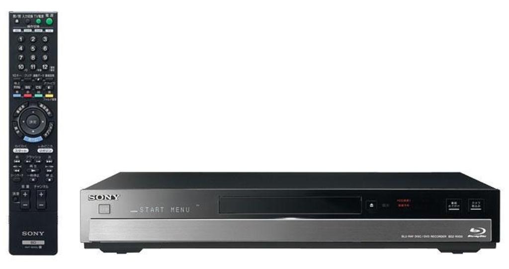 Amazon | SONY 500GB 2チューナー ブルーレイレコーダー BDZ-RX50