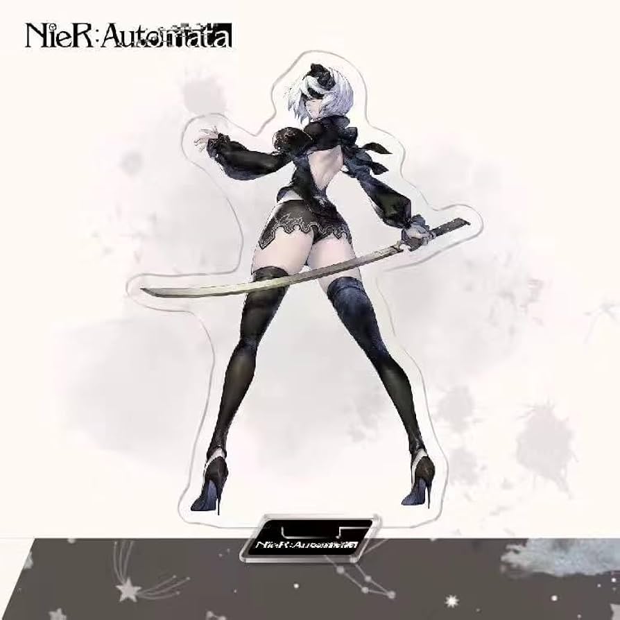 Amazon | ニーア オートマタ 2B アクスタ NieR:Automata ヨルハ二号B型