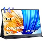 Amazon.co.jp: KEEPTIME モバイルモニター 14インチ 2K解像度 モバイル