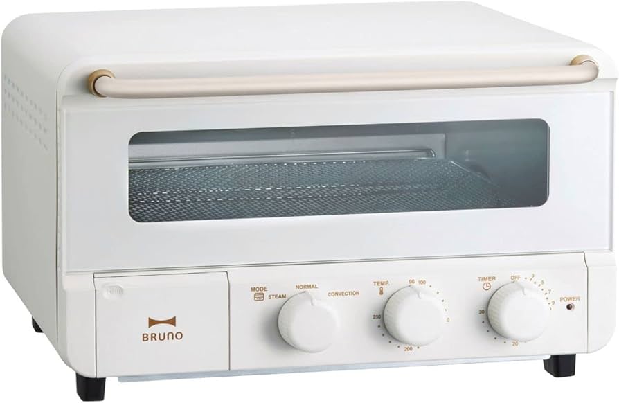 Amazon.co.jp: Bruno BOE067-WH Oven Toaster, 4-Slice, Steam & Bake