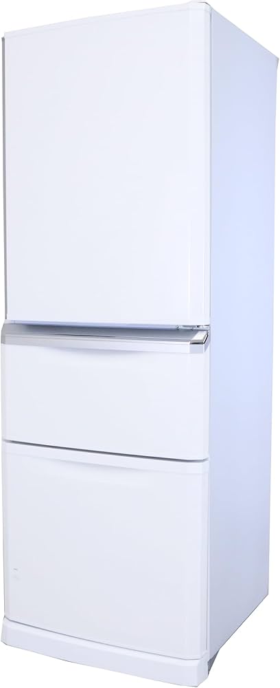 Amazon | 【整備済み品】 三菱 冷蔵庫 3ドア (335L・右開き) ちょっと