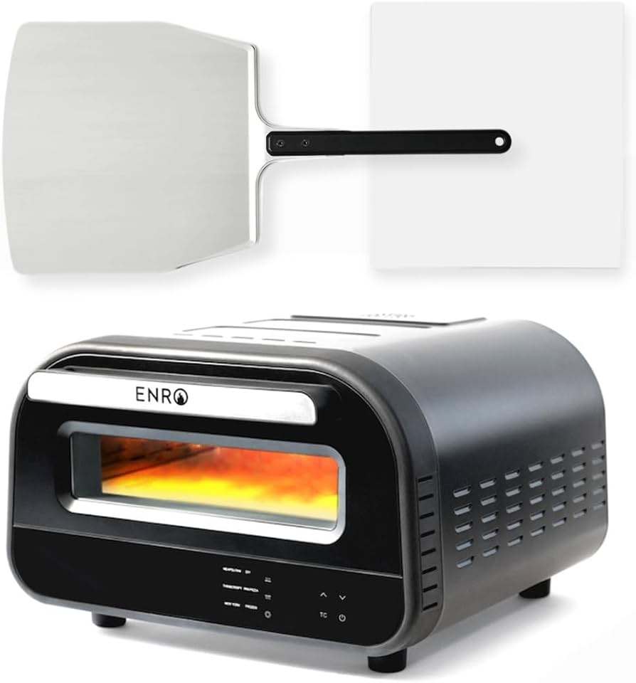 Amazon | ENRO 家電ピザ窯 電気式窯焼名人 【自宅のキッチンで本格