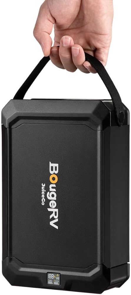 Amazon.co.jp: BougeRV ポータブル電源 小型 軽量 240Wh リン酸鉄