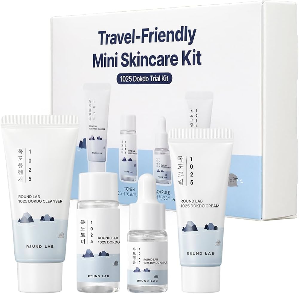 Amazon.com : ROUND LAB 1025 Dokdo Hydrating Mini Size Kit