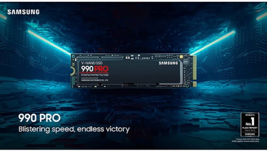 Amazon.com: SAMSUNG Samsung 990 PRO 2TB, 3-bit TLC V-NAND, M.2