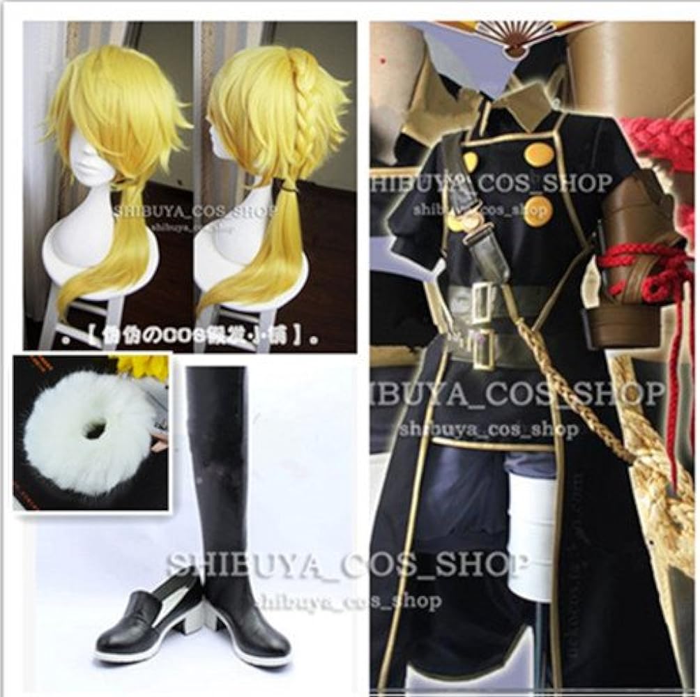 Amazon.co.jp: [shibuya_cos_shop] 刀剣乱舞 獅子王 コスプレ衣装+靴