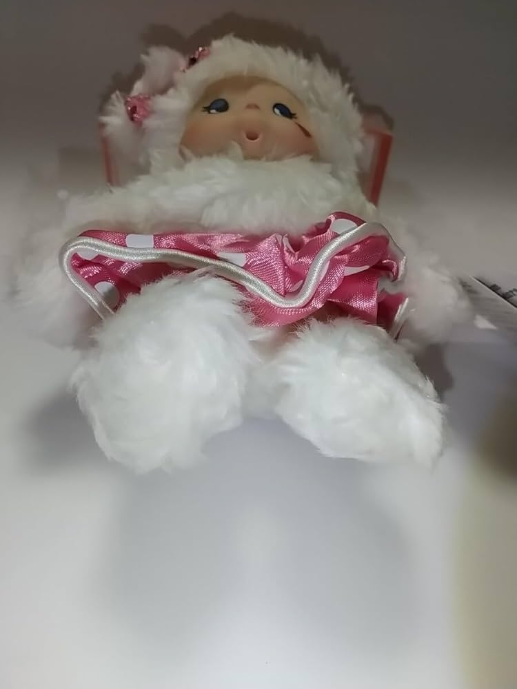 Amazon.co.jp: 白 チャムチャムベア セキグチ モンチッチ ぬいぐるみ