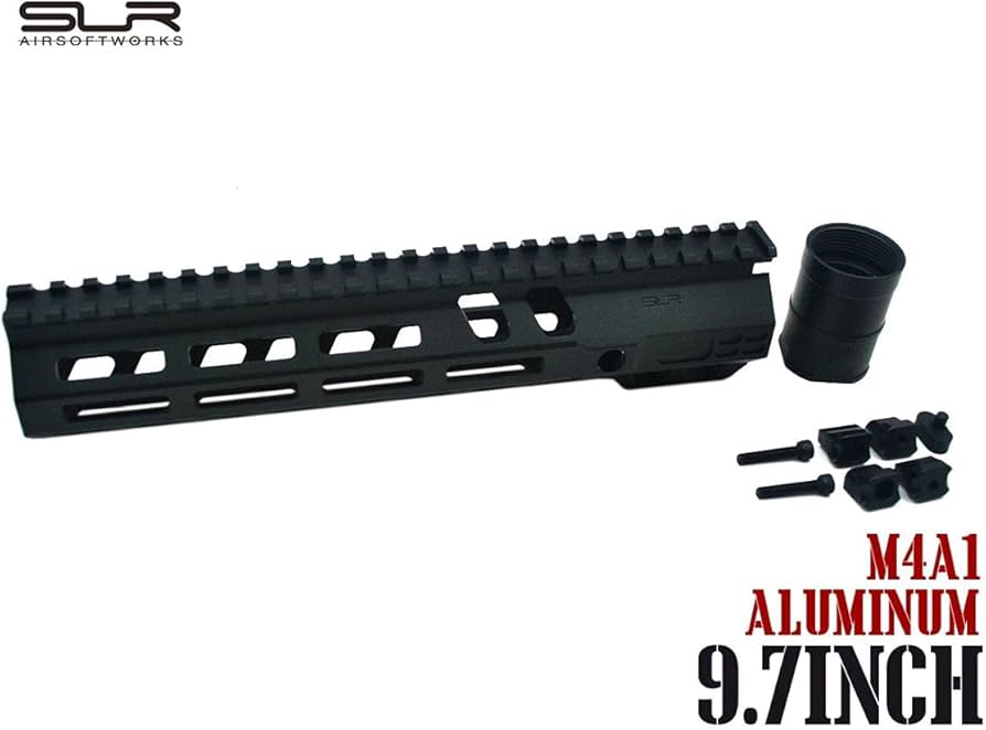 Amazon | SLR Airsoft Works ION HDX MLok ハンドガード 9.7インチ BK