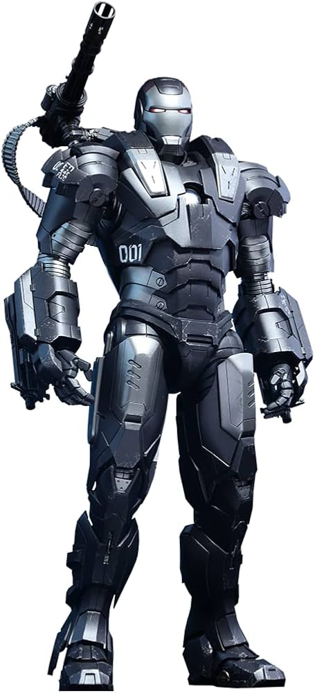 Amazon.com: Hot Toys 1:6 War Machine - Iron Man 2, Silver : Toys