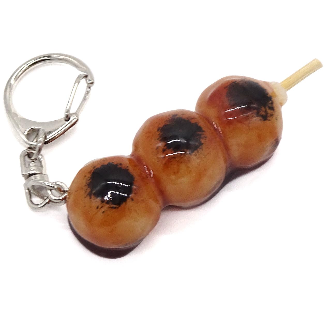 Amazon.co.jp: 食品サンプルキーホルダー 食べちゃいそうなみたらし