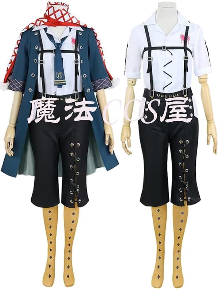 Amazon.co.jp: [魔法COS屋]真白爻コスプレ衣装 マフラー＋ストキング