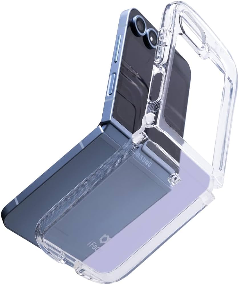 Amazon.co.jp: iFace Look in Clear Hybrid Galaxy Z Flip 6 ケース