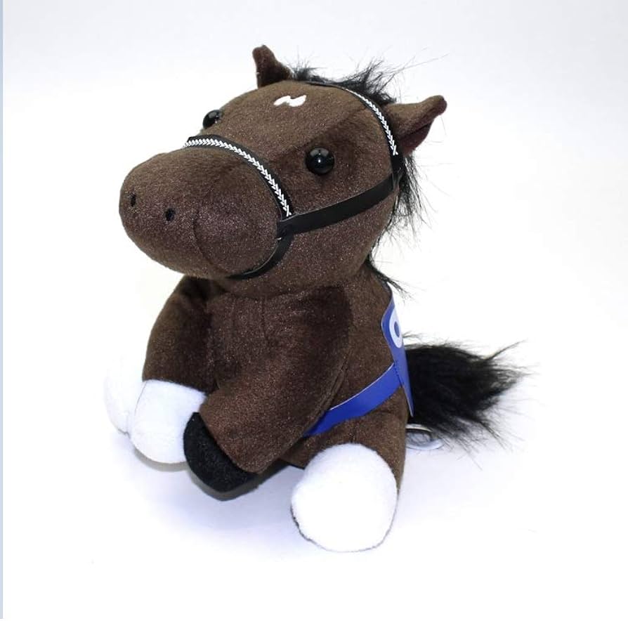 Amazon.co.jp: 競馬 ディープインパクト ぬいぐるみ ジャパンカップ