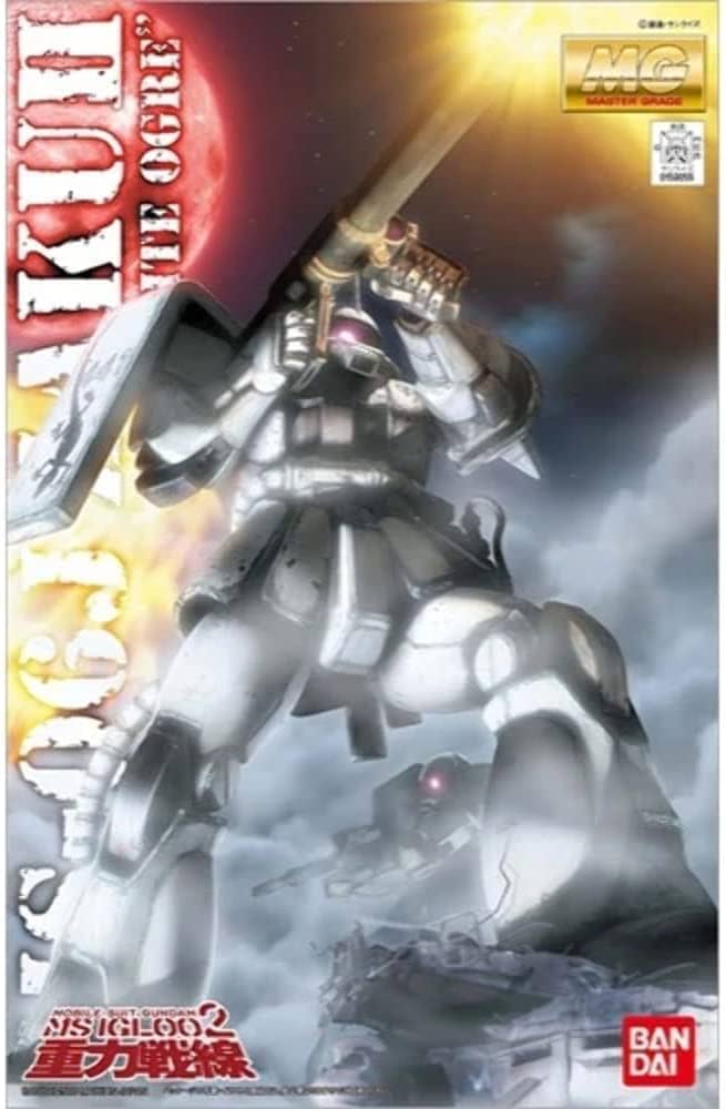 Amazon.com: Bandai Hobby MS-06J ZAKU II White Ogre Bandai MG
