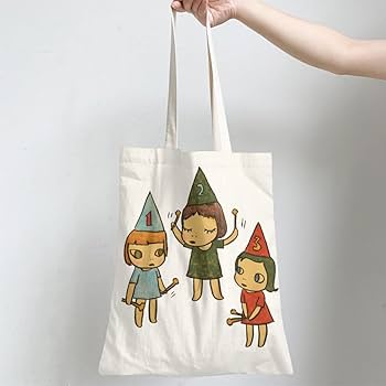 Amazon.co.jp: 奈良美智 トートバッグ エコバッグ レディース 手提げ袋