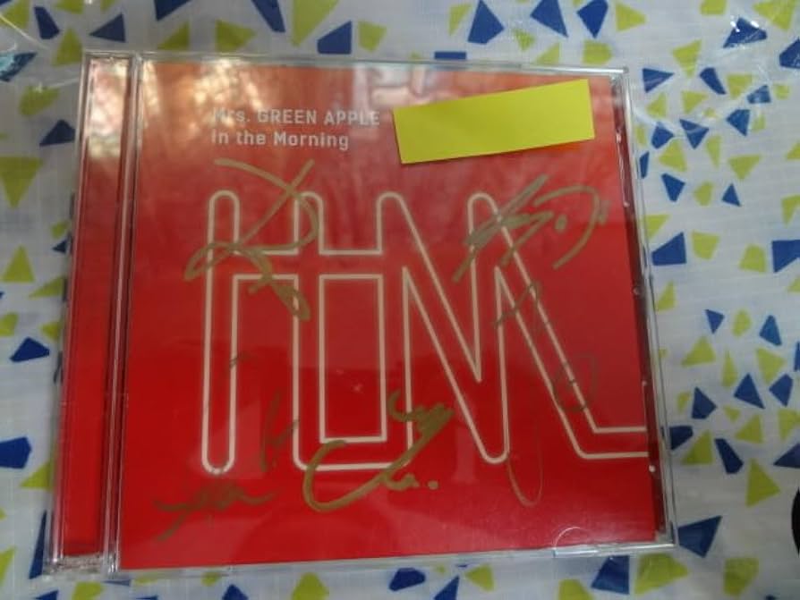 Mrs. GREEN APPLE In the Morning サイン入り Amazon.co.jp: Mrs.GREEN